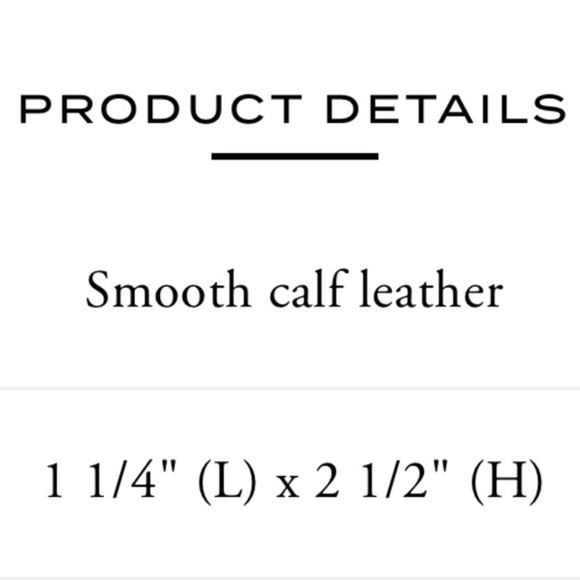 Coach Leather Money Clip - Picture 5 of 5